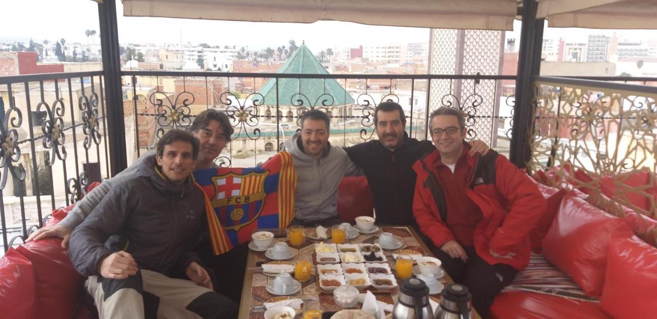 Hotel Lahlou Riad Cafeteria Oujda Exteriör bild