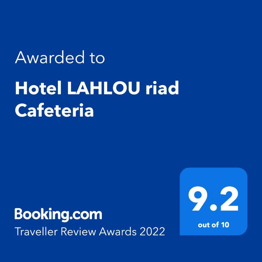 Hotel Lahlou Riad Cafeteria Oujda Exteriör bild