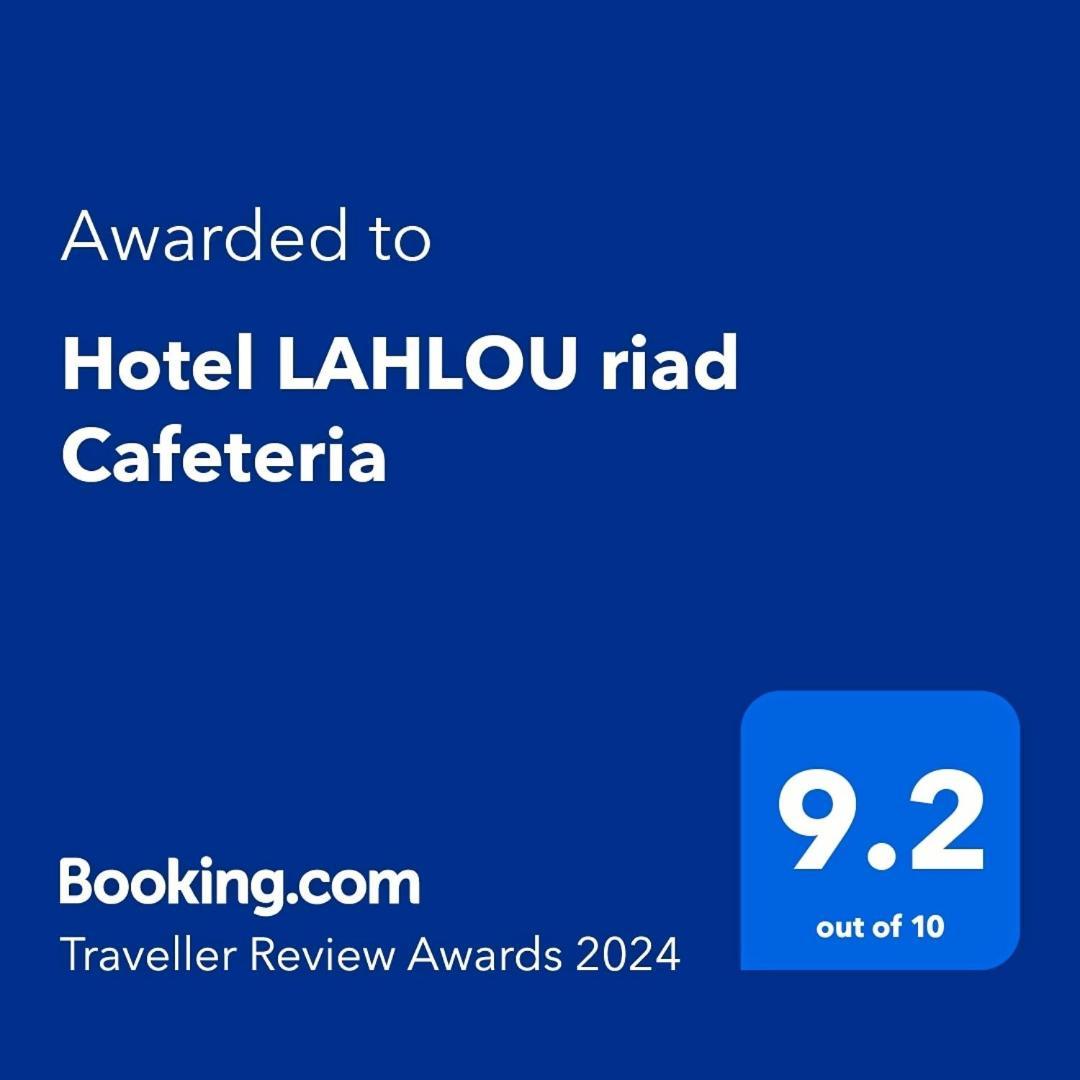 Hotel Lahlou Riad Cafeteria Oujda Exteriör bild